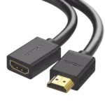 Cable extensor HDMI de 0.5M / 4K@60Hz / 3D / HDR /  Macho a Hembra /  Núcleo de cobre estañado / Transmisión estable.