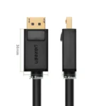 Cable DisplayPort 1.2 Macho a Macho | Longitud 5m | Versión DP1.2 | Soporta 4K@60Hz; 2K@144Hz | Soporta 3D | Color profundo de 8 y 10 bits | Blindaje Interno Múltiple | Cobre Estañado 28AWG  | Botón de Liberación. - Image 5