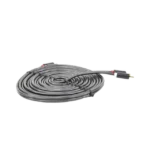 Cable de Audio 2 RCA Macho a 2 RCA Macho / 5 Metros / Color Negro / Alta Calidad / Anillos de goma para asegurar un agarre firme al instalar o quitar el cable - Image 5