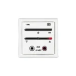 Módulo De Entrada Para Señal De Audio Auxiliar Con Encendido/Apagado Y Regulación De Volume, Color Blanco - Image 3