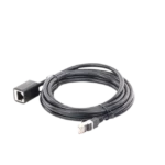 Cable de Extensión Cat6 RJ45 F/UTP / Macho a Hembra / 3m / Método de conexión 568B / Velocidad de transmisión 1000Mbps / Ancho de banda del canal 250MHz /Caja de Cobre / Negro - Image 2