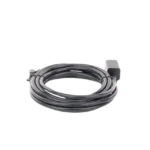 Cable de Extensión Cat6 RJ45 F/UTP / Macho a Hembra / 3m / Método de conexión 568B / Velocidad de transmisión 1000Mbps / Ancho de banda del canal 250MHz /Caja de Cobre / Negro - Image 3