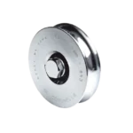310 - Rueda de 8 cm SIN Soporte / Soporta hasta 200 kg / Canal Tipo "U" - Image 2