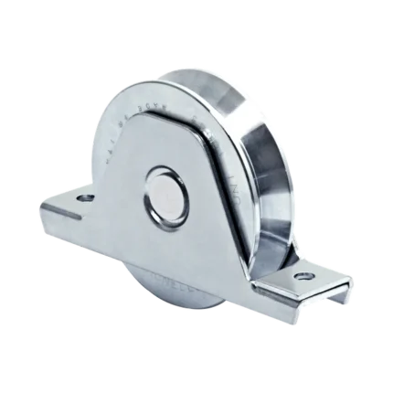 336V - Rueda de 14 cm / Capacidad Para Puertas de Hasta 420 kg / Canal Tipo "V"