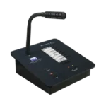 CONSOLA DE AVISOS MULTIZONA IP CON DISPLAY, MICRÓFONO Y GRABADOR DE MENSAJES - Image 2