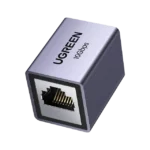 Acoplador STP (Extensor de Cable Ethernet RJ45) | 10Gbps | Blindado | Compatibilidad con Cat8 Cat7 Cat6 Cat5e | Hasta 100 metros | Aleación de Aluminio