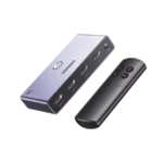 Switch (Splitter) 8K HDMI 2.1 / 3 entradas 1 Salida / Incluye Control Remoto / Soporta 8K@60Hz 4K@120Hz 4K@60Hz 3D / HDR / HDCP 2.3 / Carcasa de Aluminio. - Image 2