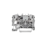 Borna de paso para 2 conductores; 2,5 mm²; Apropiado para aplicaciones Ex e II; Marcaje lateral y central; para carril DIN 35 x 15 y 35 x 7,5; Push-in CAGE CLAMP®; 2,50 mm²; gris - Image 2