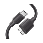 Cable USB Tipo C 3.0 a Micro Tipo B | 1m |Carga Rápida | 5 Gbps | Transferencia de Datos | Blindaje Interior Múltiple | Compatible con Disco Duro Externo, Portátiles, Seagate, Nikon, Canon. - Image 2