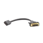 Convertidor DVI macho a HDMI Hembra | Bidireccional | DVI 24+1 | 1080P@60Hz | Cable de 22cm | Negro. - Image 4