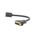 Convertidor DVI macho a HDMI Hembra | Bidireccional | DVI 24+1 | 1080P@60Hz | Cable de 22cm | Negro. - Image 5