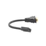 Convertidor DVI macho a HDMI Hembra | Bidireccional | DVI 24+1 | 1080P@60Hz | Cable de 22cm | Negro. - Image 6