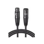 Cable para Micrófono XLR Tipo Canon Macho a Hembra | 5 Metros Plug & Play | Anti interferencias | Triple Blindaje | Alta Calidad | Color Negro - Image 2