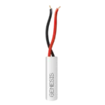 Bobina de 305 Metros / Alambre de Cobre 2 x 22 AWG / Tipo Alarmas CMR-CL3R / Riser / Color Blanco / Para Aplicaciones de Alarmas de Intrusión / Automatización - Image 2