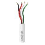 Bobina de 305 Metros /  Cable de Cobre / 4 x 22 AWG / Riser / Color Blanco / Para Aplicaciones de Alarmas de Intrusión y Automatización - Image 2