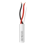 Bobina de 305 Metros de Cable 2 x 18 AWG / Riser / Blanco / Para aplicaciones en Alarmas de intrusión, Control de acceso, Interfonos, TV porteros, Automatizacion, Audio y Voceo. - Image 2