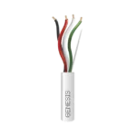 Bobina de 305 Metros / Cable de Cobre / 4 x 18 AWG / Riser / Color Blanco / Para Aplicaciones de Alarmas de Intrusión/Control de Acceso/ Automatización / Interfonos y Tv Porteros - Image 2