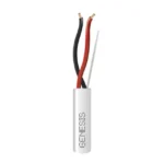 Bobina de 305 Metros de Cable / 2 x 16 AWG / Riser / Tipo CMR-CL3R / Color Blanco / Para Aplicaciones de Alarmas de Intrusión, Control de Acceso, Automatización, Interfonos y Tv Porteros - Image 2