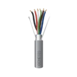 Bobina de 305 Metros de Cable / 6 x 22 AWG Blindado / Riser / Color Gris / Para Aplicaciones de Audio, Seguridad y Control - Image 5