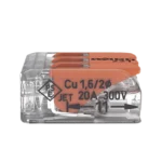 Conector Compacto para 1 Cable de Entrada 2 Cables de Salida / Cables Compatibles 28AWG-12AWG - Image 4