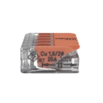Conector Compacto para 1 Cable de Entrada 4 Cables de Salida / Cables Compatibles 28AWG-12AWG - Image 3