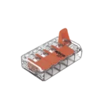 Conector Compacto para 1 Cable de Entrada 4 Cables de Salida / Cables Compatibles 28AWG-12AWG - Image 5
