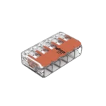 Conector Compacto para 1 Cable de Entrada 4 Cables de Salida / Cables Compatibles 28AWG-12AWG
