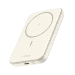 Power Bank MagSafe de 5000mAh | 15W | Carga Inalámbrica y por Cable USB-C | Sistema de Protección Inteligente | Tecnología de Carga Rápida | Ultra Delgado | Ultra ligero | Compatible con iPhone 15/14/13/12 | Color Beige. - Image 2