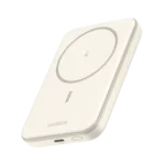 Power Bank MagSafe de 5000mAh | 15W | Carga Inalámbrica y por Cable USB-C | Sistema de Protección Inteligente | Tecnología de Carga Rápida | Ultra Delgado | Ultra ligero | Compatible con iPhone 15/14/13/12 | Color Beige. - Image 5