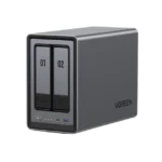 NASync DXP2800 | SO UGOS Pro |  Intel N100 12th Gen Intel® 4 Core™ | 2 Bahías SATA hasta 48TB | 2-Bahias (M.2 NVMe) hasta 16TB | 8GB DDR5 (Exp. a 16GB) | Ethernet 2.5G  | HDMI 4K | 2* USB2.0 | 1*USB 3.2Gen | 1* USB 3.2Gen2 | 1*USB-C 3.2Ge - Image 2