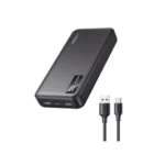 Power Bank 20000mAh | 22.5W | 1 USB-C | 2 USB-A | PD3.0 | QC4.0/3.0/2.0 | FPC | AFC | SPC | PPS | Carga 3 veces más Rápido | Protección Integrada| Material Ignifugo | UL94 V-0 | Pantalla Inteligente | Aprobado por Aerolíneas.