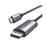 Cable USB-C a DP 1.4 | 3 metros | Compatible con Thunderbolt 3 & 4 | 8K@60Hz | 4K@240Hz | HDR10+ | eARC | DTS | 3D | ALLM | VRR | | FreeSync G-Sync | Caja de Aluminio | Nylon Trenzado | Conector Niquelado | Blindaje Multicapa.