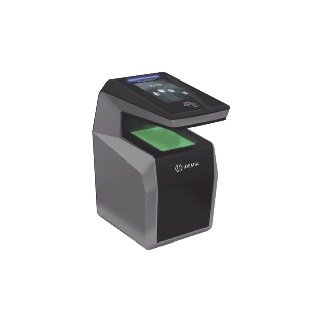 293722319-h Lector de huella MorphoWave Compact / lector Multiformato MIFare, DESFire, Prox HID, ICLASS/ QR/ IP65 / PoE - Image 1