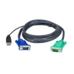 Cable KVM | USB con SPHD | 3 en 1 | De 3 m - Image 2