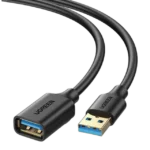 Cable Extensor USB 3.0 / 3 Metros / Macho-Hembra / 5 Gbps / Ultra Durabilidad / Núcleo de cobre estañado 28/22 AWG / Blindaje interior múltiple / Ideal para teclado, mouse , etc. - Image 3