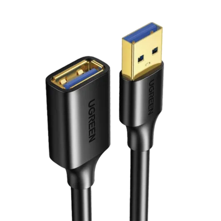 Cable Extensor USB 3.0 / 3 Metros / Macho-Hembra / 5 Gbps / Ultra Durabilidad / Núcleo de cobre estañado 28/22 AWG / Blindaje interior múltiple / Ideal para teclado, mouse , etc.