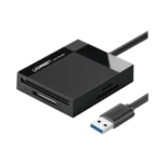 Lector de Tarjetas USB-A 3.0  a CompactFlash (CF)/ MemoryStick (MS)/ TransFlash (TF)/ SecureDigital (SD) | 4 en 1 | 5Gbps | Hasta 2TB | Soporta Windows/Mac OS/Linux/Android | Lectura de tarjetas simultánea | Cable de 15cm. - Image 2