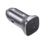 Cargador de Auto 24W | Puerto USB-A y USB-C | Carga Rápida | Compatible con Vehículos de 12 y 24 VCD | PD3.0 + QC3.0 | Indicador Led | Diseño Compacto | Chip Inteligente | Caja de Aluminio. - Image 2