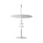 Antena Omnidireccional de Bajo Perfil Ultra Delgada con Reflector para Máxima Ganancia de 7dBi. Cubre bandas de celular 5G, 4G, 3G y WiFi de 608 a 2700 MHz. - Image 3