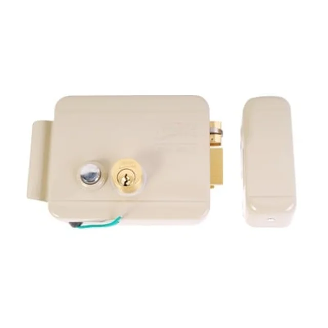321DCBDABG Cerradura Eléctrica / Incluye Llave / Derecha/ Con Botón integrado /Exterior - Image 1