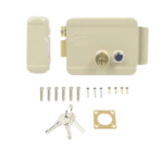 Cerradura Eléctrica / Incluye Llave /Con Botón integrado / Izquierda / Exterior - Image 2