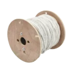 Carrete de 152 Metros de Cable / 2 x 16 AWG / BLINDADO / PLENUM / Color Blanco / Para Aplicaciones de Audio, Seguridad y Control - Image 4