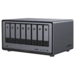 NASync DXP8800 Plus | SO UGOS Pro |  Intel X86 12th Gen Intel® Core™ i5 | SSD 128 GB | 8-Bahias (SATA) | 8GB DDR5 (Exp. a 32GB) | 2* M.2 SSD | 4 Puertos Thunderbolt™4 | WiFi | 1*USB3.2 Gen2, 10Gb/s | HDMI 8k. - Image 2