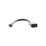 Convertidor Mini Display Port a HDMI / 4K@30Hz / Thunderbolt / Blindaje interno múltiple /  Carcasa ABS / Longitud de 25 cm - Image 3