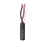 Carrete de Cable 305 Metros / 2 x 14 AWG tipo FPL / Cable Direct Burial / Color Negro / Para uso en Intemperie / Uso en Aplicaciones en Sistemas de Detección de Incendio y Sistemas de Evacuación - Image 2
