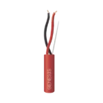 Bobina de 152 Metros de Alambre / 2 x 18 AWG / Riser / Resistente al Fuego / Color Rojo / Tipo FPLR- CL3R - C(UL) -FT4 / Para Sistemas Contra Incendio o Sistemas de Evacuación