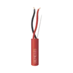 Bobina de 152 Metros de Alambre / 2 x 18 AWG / Riser / Resistente al Fuego / Color Rojo / Tipo FPLR- CL3R - C(UL) -FT4 / Para Sistemas Contra Incendio o Sistemas de Evacuación - Image 2