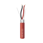 Carrete de 152 Metros de Alambre / 2 x 14 AWG / Riser / BLINDADO / Tipo FPLR / Color Rojo / Para Aplicaciones en Sistemas de Detección de Incendio y Sistemas de Evacuación - Image 2