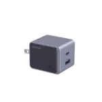 Cargador de 35W serie Nexode S | 2 Puertos de Carga Rápida | 1 USB-C | 1 USB-A | Tecnología GaN II | PD3.0 | QC4.0 | FCP/SCP/AFC/PPS/PPS2.0 | Tecnología de Protección Térmica | Optimiza la Carga | Carcasa Ignifuga.