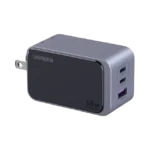 Cargador de 65W serie Nexode S | 3 Puertos de Carga Rápida | 2 USB-C | 1 USB-A | Tecnología GaN II | PD3.0 | QC4.0 | FCP/SCP/AFC/PPS/PPS2.0 | Tecnología de Protección Térmica | Optimiza la Carga | Carcasa Ignifuga.